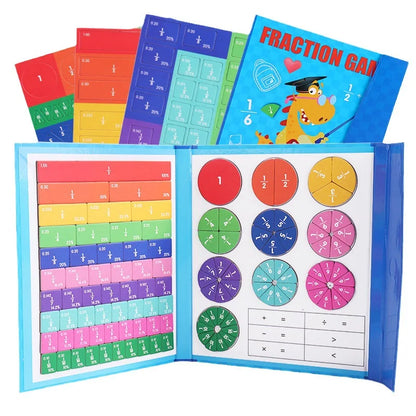 MagiMagnet™ | Magnetic fraction puzzle book