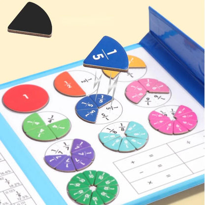 MagiMagnet™ | Magnetic fraction puzzle book